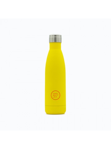 Botella térmica amarilla -...