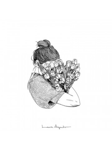 Lámina Full of Tulips -...