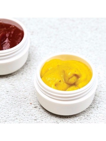 Recipiente para salsas rosa