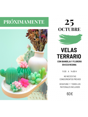 Taller de VELAS TERRARIO -...
