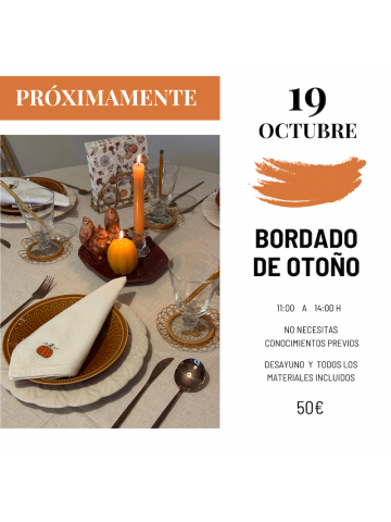 Taller de BORDADO - Mesa de...