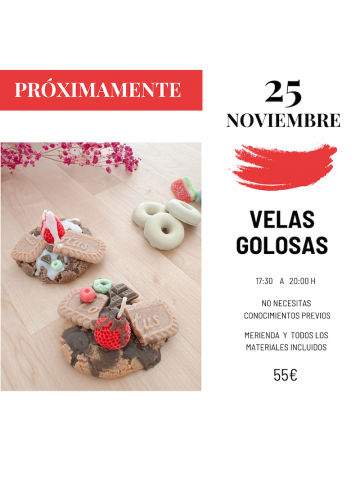 Taller de VELAS GOLOSAS -...