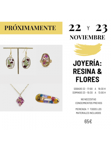 Taller de JOYERÍA: RESINA &...