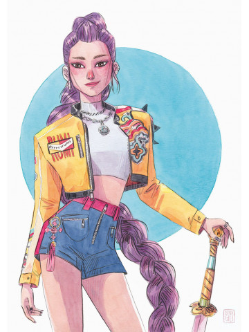 Lámina "RUMI" - Esther Gili...