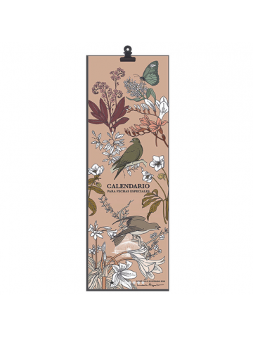 Calendario ilustrado...
