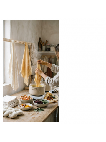 iniciación al teñido natural textil