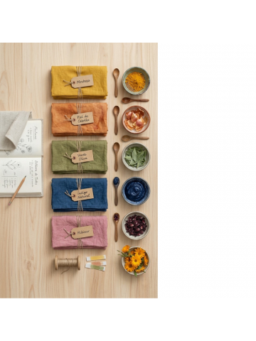 bitacora de color. crea tu catalogo de tintes naturales