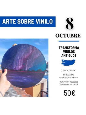 Taller "ARTE SOBRE VINILO"...
